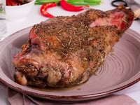 Photo de la Recette: Gigot Mariné aux Herbes
