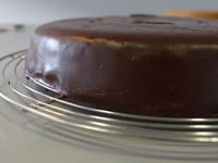 Photo de la Recette: Glaçage au Chocolat Noir Croquant