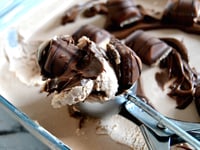 Photo de la Recette: Glace Kinder Bueno & Nuttela (sans sorbetière)