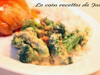 Photo de la Recette: GRATIN DE BROCOLI AU CHEDDAR