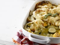 Photo de la Recette: GRATIN DE COURGETTES AU ROMARIN