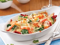 Photo de la Recette: Gratin de Fruits de Mer et Brocoli