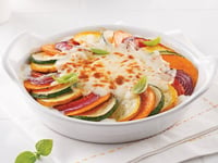 Photo de la Recette: Gratin de Légumes à la Crème de Tofu et Fromage de Chèvre