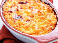 Photo de la Recette: GRATIN DE PÂTES AU JAMBON, GRATINÉ AU FROMAGE RÂPÉ GUSTO INTENSO GIOVANNI FERRARI