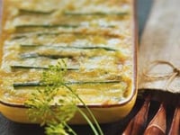 Photo de la Recette: Gratin de Poireaux Pommes de Terre au Reblochon