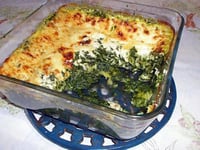 Photo de la Recette: Gratin de Ravioles aux Épinards
