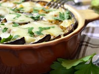 Photo de la Recette: Gratin Fondant D'aubergines au Chèvre