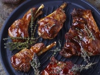 Photo de la Recette: Grillades D’agneau Sauce Barbecue