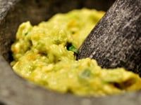 Photo de la Recette: Sans Gluten: Guacamole aux Avocats et à L'orange Sanguine