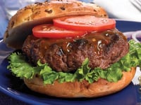 Photo de la Recette: Hamburgers Assaisonnés Grillés