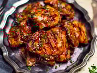 Photo de la Recette: Hauts de Cuisse de Poulet Grillés à L'asiatique
