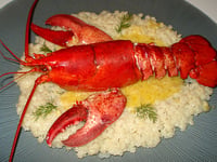 Photo de la Recette: Homard sur Sable de Mini Pâtes