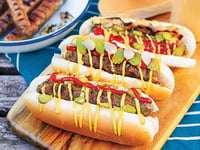 Photo de la Recette: Hot Dogs Vegan de Saucisses Rustiques aux Herbes