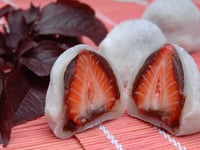 Photo de la Recette: Ichigo Daifuku, Douceur Japonaise à L'anko et Fraises