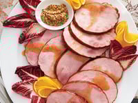 Photo de la Recette: Jambon Laqué au Miel et à la Moutarde
