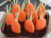 Photo de la Recette: Jardin de Carottes en Biscuits