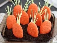 Photo de la Recette: Jardin de Carottes en Biscuits