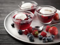 Photo de la Recette: Jello aux Petits Fruits