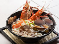 Photo de la Recette: Kaisen udon, Soupe de Nouilles aux Fruits de Mer