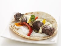 Photo de la Recette: Kebabs D’agneau Grillés et leur Sauce à la Menthe