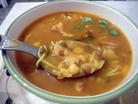 Photo de la Recette: LA HARIRA(soupe orientale)