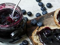 Photo de la Recette: La Meilleure Recette de Confiture aux Bleuets