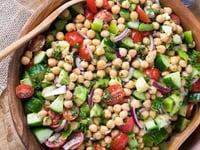 Photo de la Recette: La Meilleure Salade de Pois Chiches