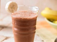 Photo de la Recette: Lait Frappé à la Banane et au Chocolat Noir