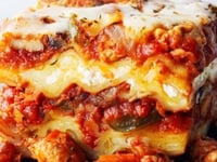 Photo de la Recette: Lasagne au Poulet et aux Légumes