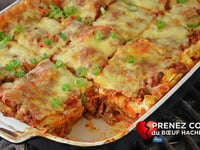 Photo de la Recette: Lasagne au Poulet Genre Buffalo