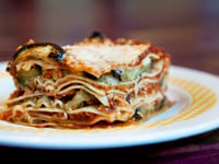 Photo de la Recette: LASAGNE AUBERGINES ET PARMESAN