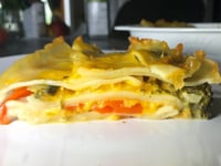 Photo de la Recette: Lasagne Crème de Champignons et Légumes