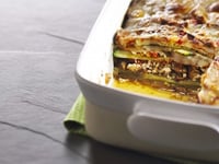 Photo de la Recette: LASAGNE D'AUTOMNE AUX LÉGUMES ET AU TOFU