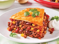 Photo de la Recette: Lasagne Mexicaine Végétarienne