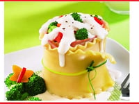 Photo de la Recette: Lasagne Roulée au Jambon