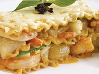 Photo de la Recette: Lasagne Thaï aux Fruits de Mer