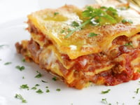 Photo de la Recette: LASAGNES À LA BOLOGNAISE