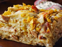 Photo de la Recette: Lasagnes au Poulet et Piment Vert