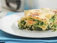 Photo de la Recette: Lasagnes au Saumon, Épinards et Aneth