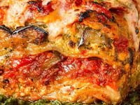 Photo de la Recette: Lasagnes aux Aubergines et Courgettes