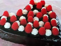 Photo de la Recette: Le Coeur Chocolat-Framboise (St-Valentin)