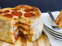 Photo de la Recette: Décadente du Jour Le Gâteau Pizza