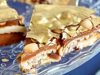 Photo de la Recette: Le Gâteau Reine Elisabeth Caramel et Cacahuètes de Cyril