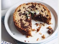 Photo de la Recette: Le Gâteau Cookie Extra Moelleux