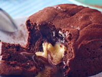 Photo de la Recette: Les Petits Coulants au Chocolat Noir et Blond