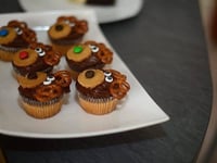 Photo de la Recette: Les Rennes du Père Noël en Cupcake