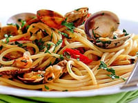 Photo de la Recette: Les Spaghettis aux Fruits de Mer