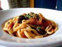 Photo de la Recette: LINGUINE ALLA PUTTANESCA