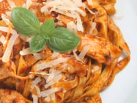 Photo de la Recette: Linguine au Poulet à la Mexicaine