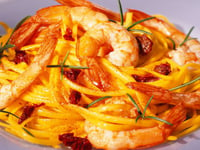 Photo de la Recette: Linguine aux Gambas